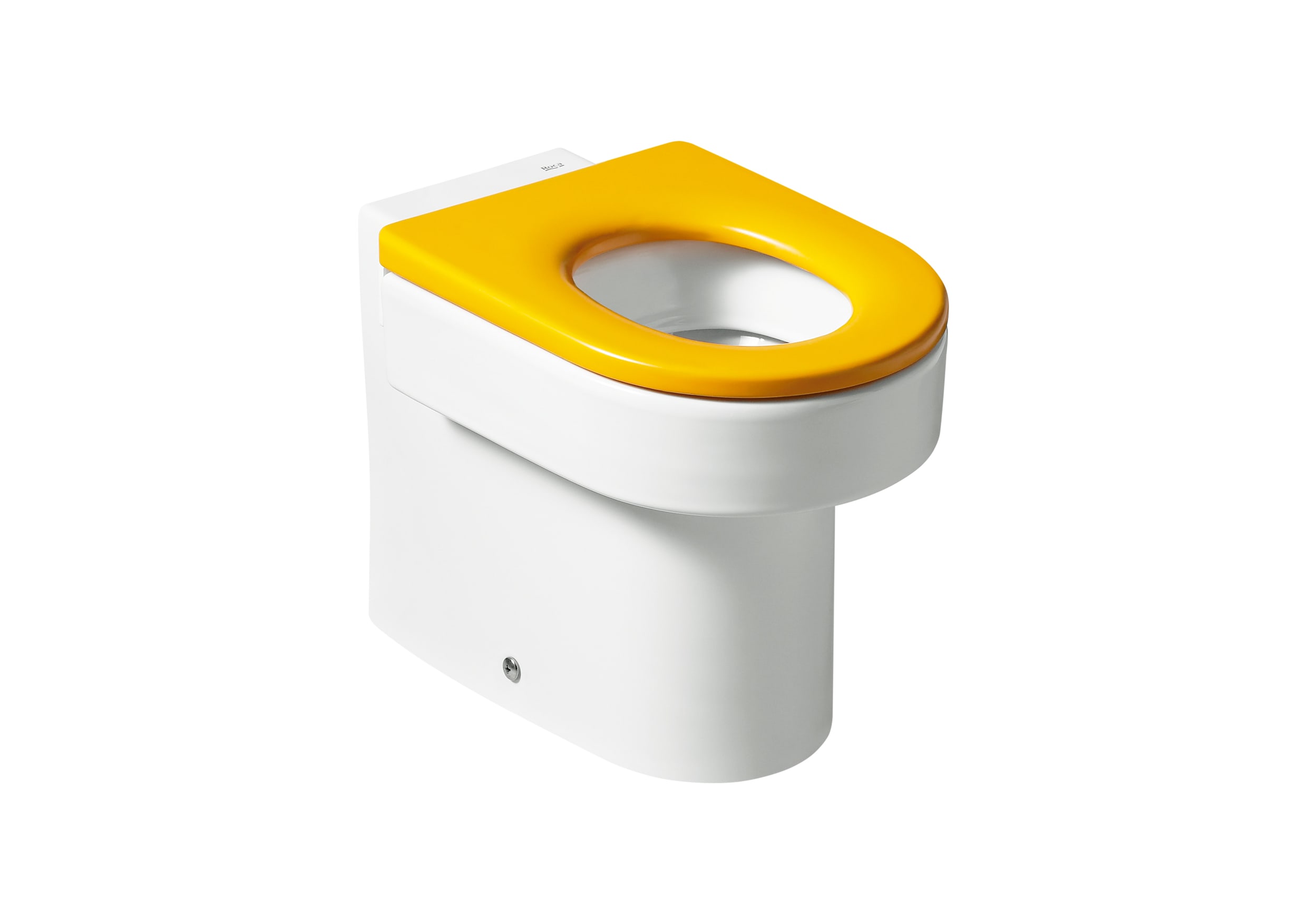 Single floorstanding WC with dual outlet