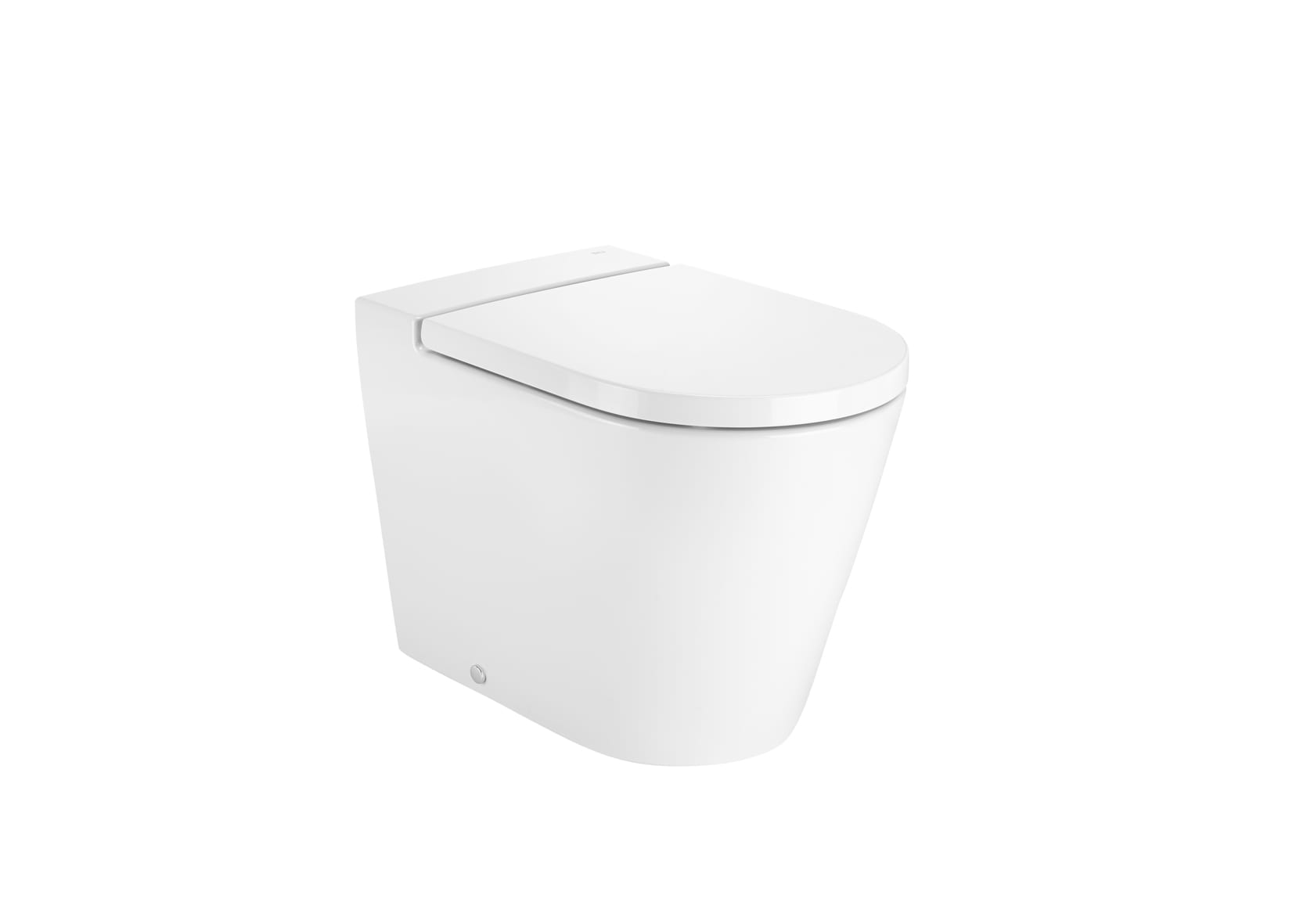 ROUND - Single floorstanding WC with dual outlet