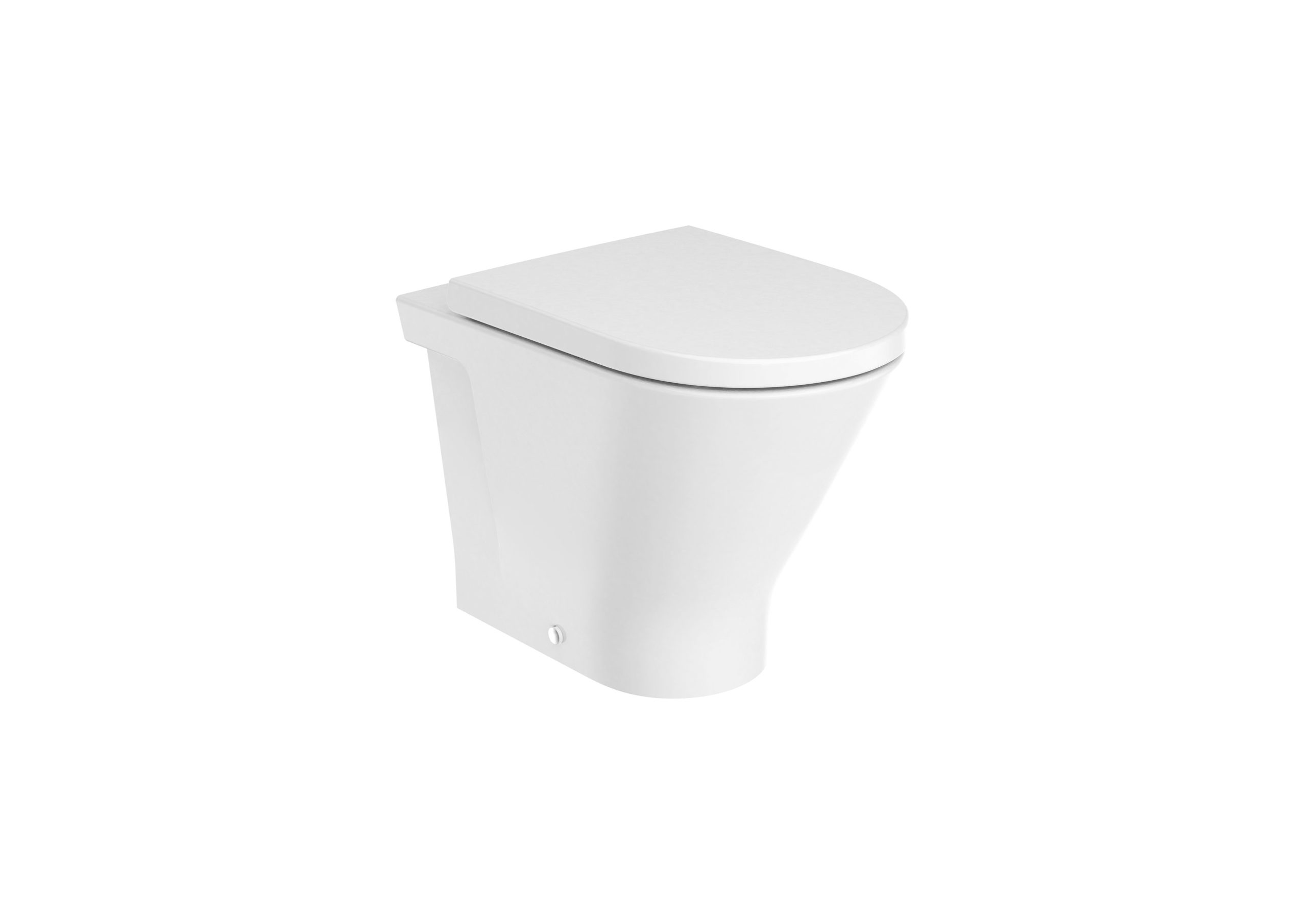 ROUND - Rimless Back to wall WC with dual outlet