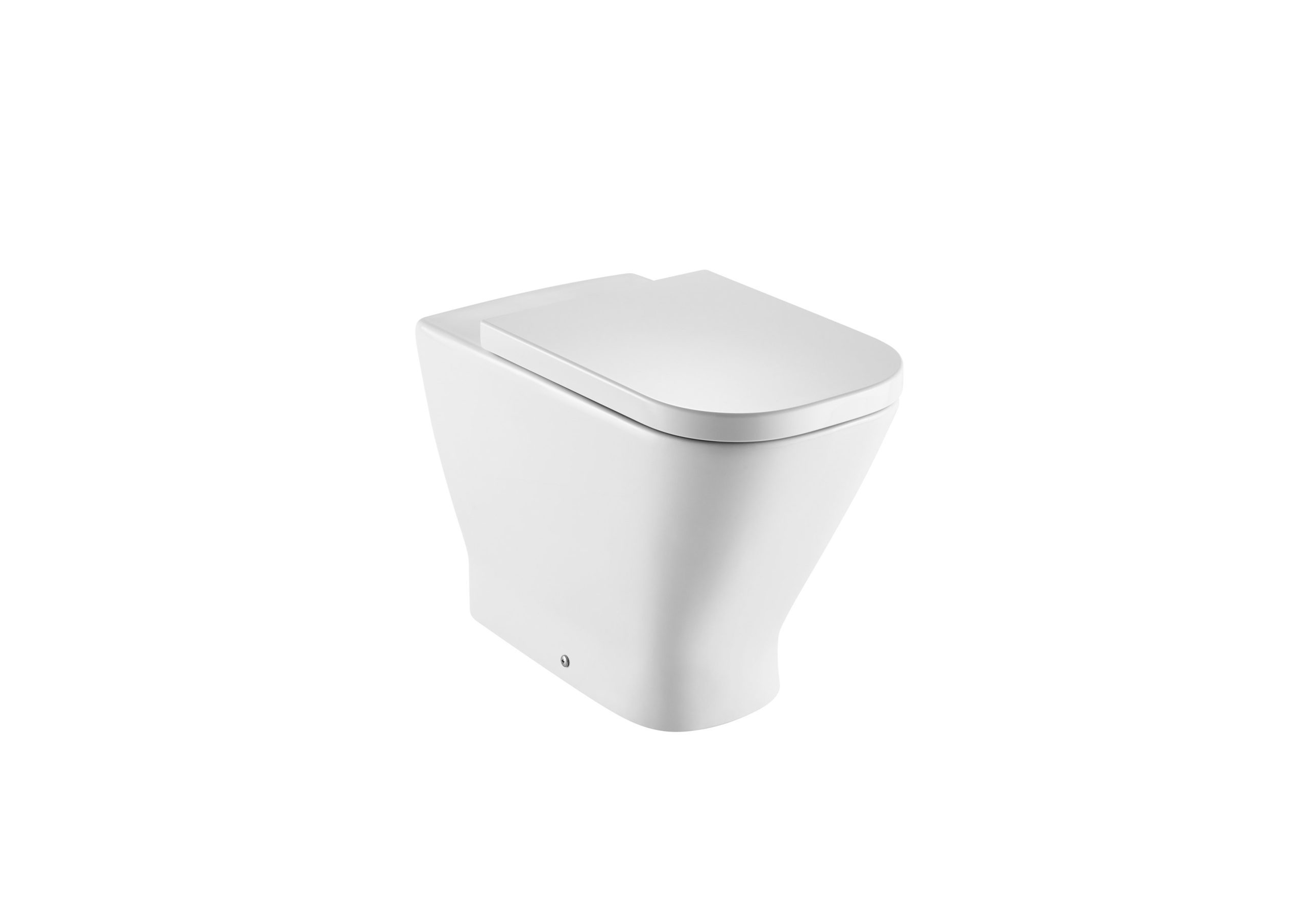 Single floorstanding Rimless WC with dual outlet